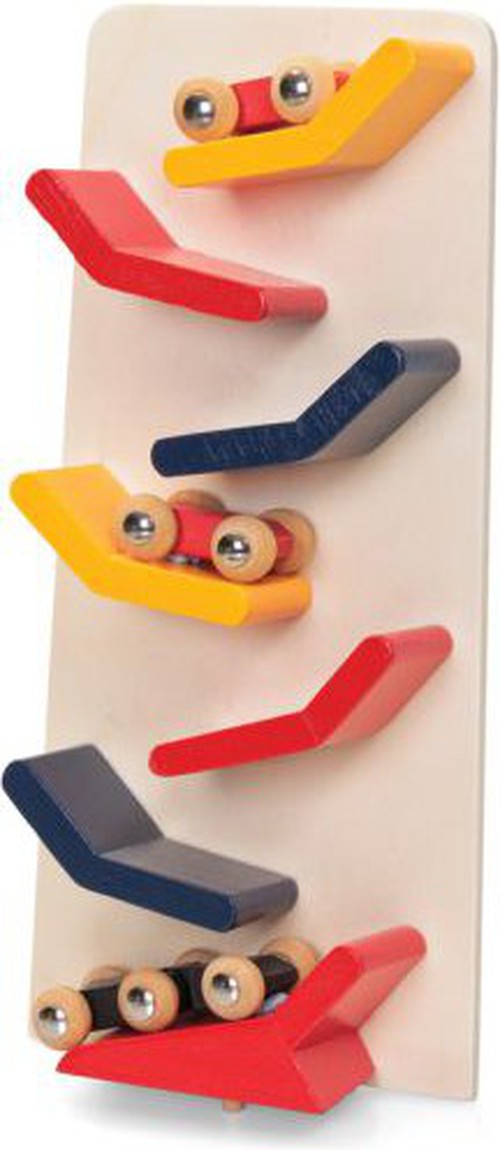 Wooden Cars Click Clack Track, Learning SPACE