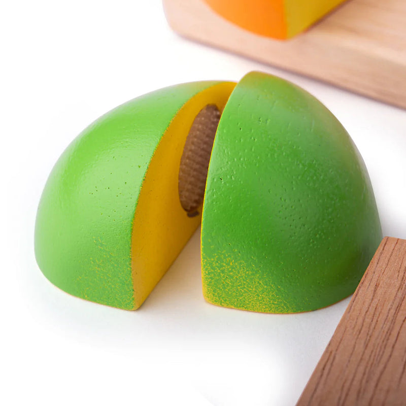 Wooden Cheese Board Set - Play Food, Learning SPACE