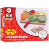 Wooden Cheese Board Set - Play Food-Baby Wooden Toys,Bigjigs Toys,Christmas,Imaginative Play,Kitchens & Shops & School,Play Food,Play Kitchen Accessories,Pretend play,Role Play,SCOTEXCEL,Speaking & Listening,Wooden Toys-Learning SPACE