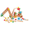 Wooden Construction Set with Tools, Learning SPACE