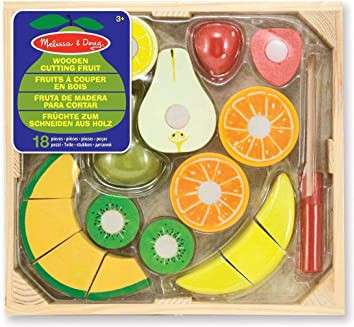 Wooden Cutting Fruit - Play Food, Learning SPACE