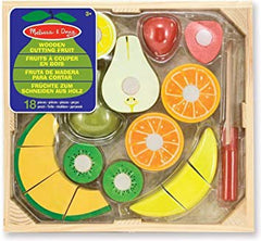 Wooden Cutting Fruit - Play Food-Baby Wooden Toys,Fractions Decimals & Percentages,Imaginative Play,Kitchens & Shops & School,Maths,Maths Toys,Play Food,Pretend play,Primary Maths,Stock-Learning SPACE