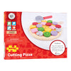 Wooden Cutting Pizza - Play Food, Learning SPACE