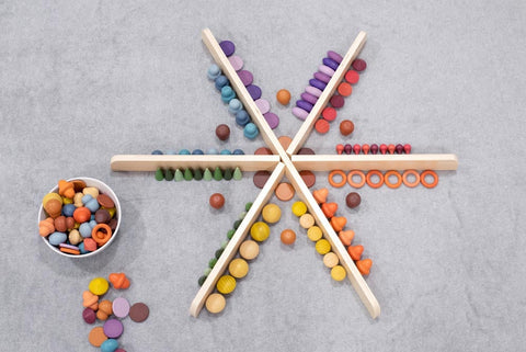 Wooden Discovery Dividers-Light Box Accessories,Maths,Primary Maths,SCOTEXCEL,Shape & Space & Measure,Stacking Toys & Sorting Toys,Stock,TickiT,Visual Sensory Toys-Learning SPACE