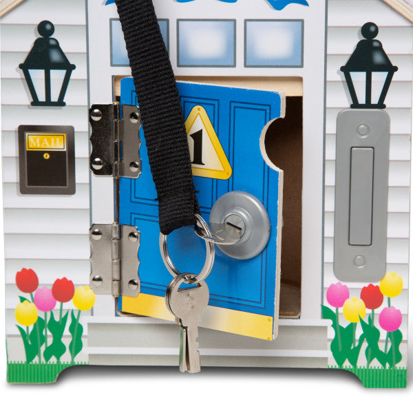 Wooden Doorbell House - Locks, Latches and Bells, Learning SPACE