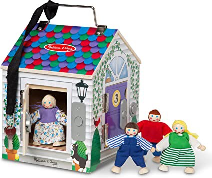 Wooden Doorbell House - Locks, Latches and Bells, Learning SPACE