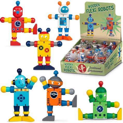 Wooden Flexi Robot, Learning SPACE