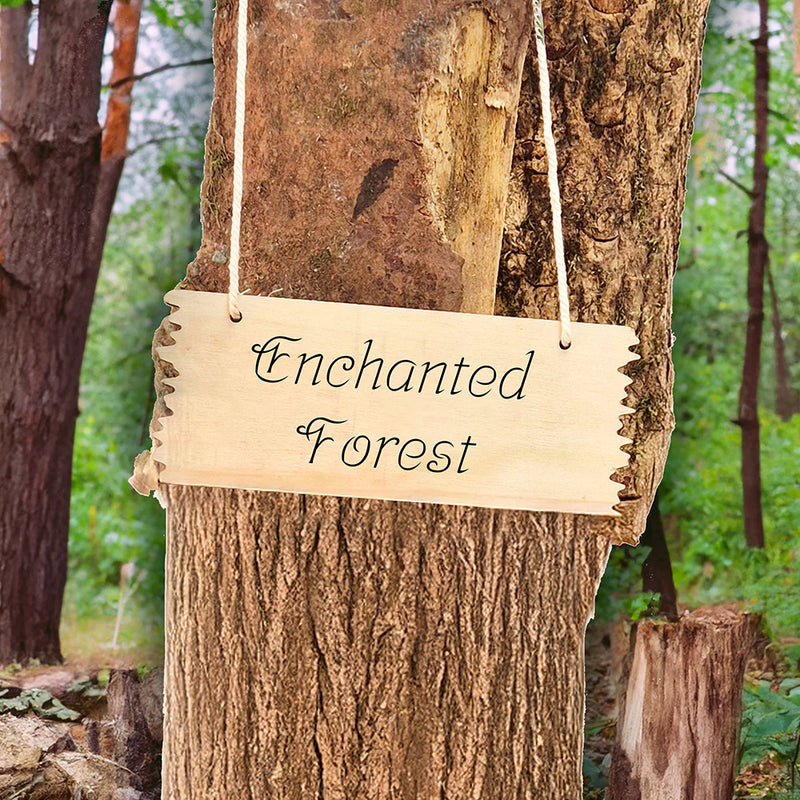 Wooden Hanging Plaques Pack of 3, Learning SPACE