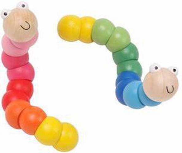 Wooden Jointed Worm, Learning SPACE