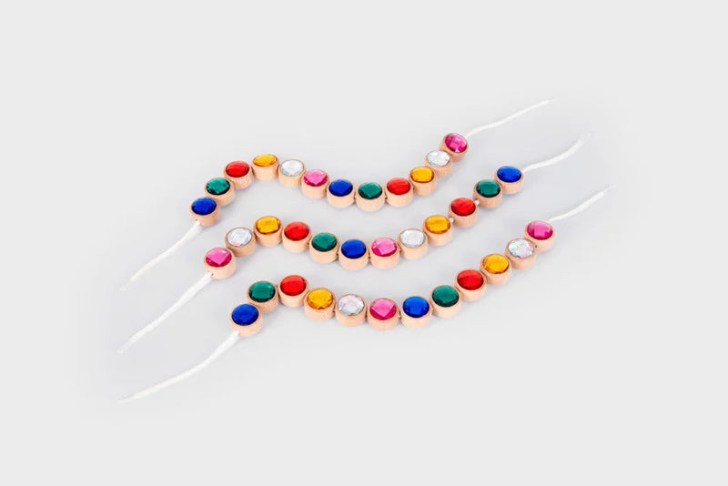 Wooden Lacing Jewels, Learning SPACE