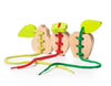 Wooden Lacing Toy - Fruits-Dyspraxia,Fine Motor Skills,Games & Toys,Gifts For 3-5 Years Old,Lacing,Threading,Wooden Toys-Learning SPACE