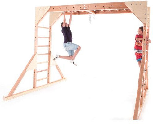 Wooden Ladder Climbing Frame, Learning SPACE