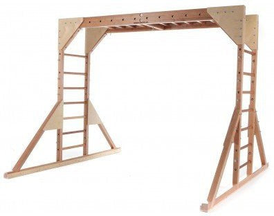 Wooden Ladder Climbing Frame, Learning SPACE