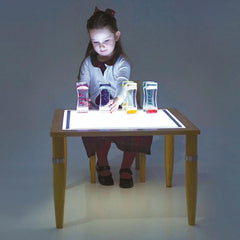 Wooden Light Table-Calming & Anxiety,Dropship,Light Box Accessories,Light Boxes,sensory activity,Sensory Light Up Toys,Sensory Processing Disorder,Sensory Seeking,TickiT,Visual Sensory Toys-Learning SPACE