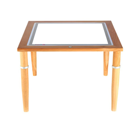 Wooden Light Table-Calming & Anxiety,Dropship,Light Box Accessories,Light Boxes,sensory activity,Sensory Light Up Toys,Sensory Processing Disorder,Sensory Seeking,TickiT,Visual Sensory Toys-Learning SPACE