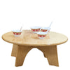 Wooden Low Round Table-Coffee table, Cosy Direct, Round, Table-Learning SPACE