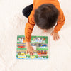 Wooden Peg Puzzle - Vehicles-Baby Wooden Toys, Sound. Peg & Inset Puzzles, Stock-Learning SPACE