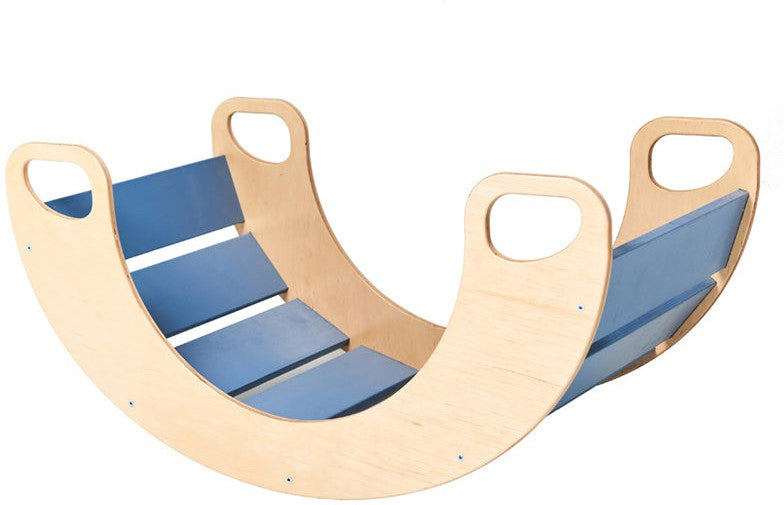 Wooden Slat Rocker Board, Sensory toy Learning SPACE