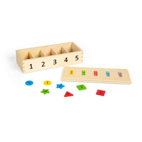 Wooden Sorter Box, Learning SPACE