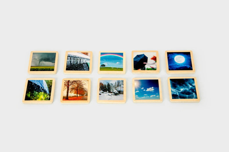 Wooden Story Tiles - Pack Of 90, Learning SPACE