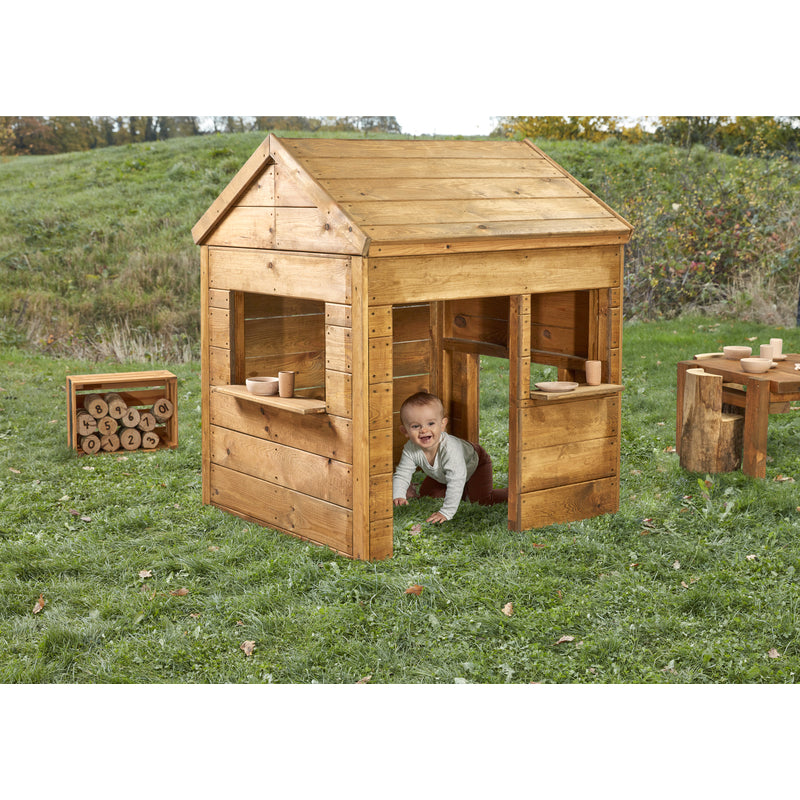 Wooden Toddler Playhouse-Cosy Direct, Play Houses, Playhouses-Learning SPACE