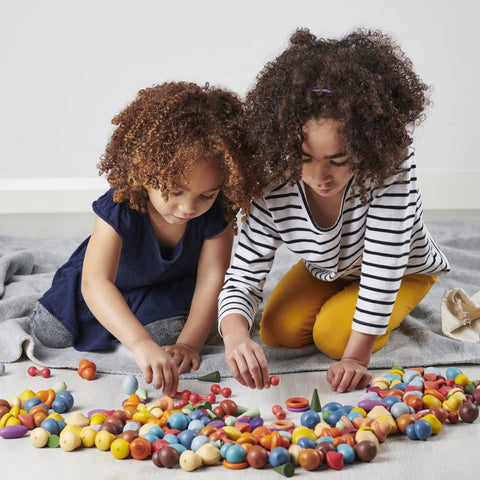 Wooden Treasures Super Set-Counting Numbers & Colour,Dropship,Stacking Toys & Sorting Toys,TickiT-Learning SPACE