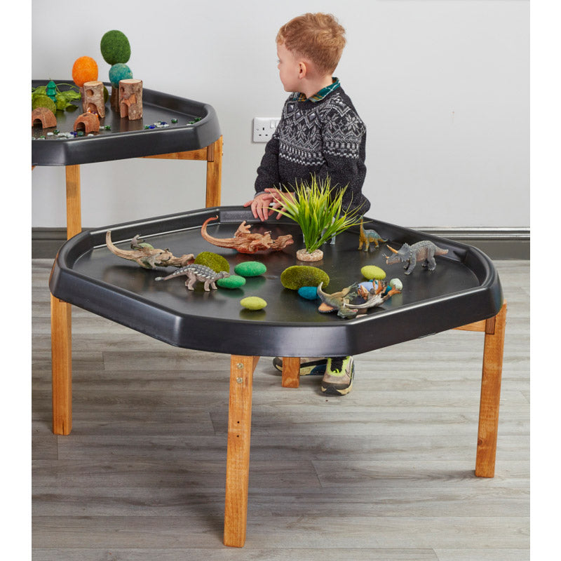 Wooden Tuff Spot Stand (H50Cm)-Cosy Direct, Tuff Tray, Wellbeing Furniture-Learning SPACE