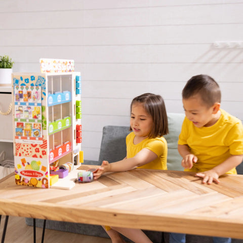 Wooden Vending Machine Play Set, Learning SPACE