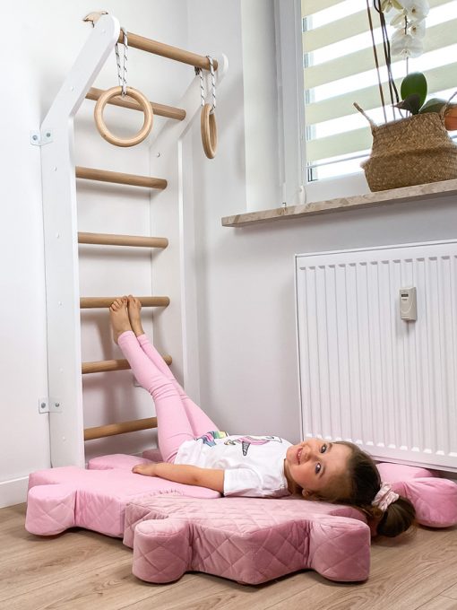 Wooden wall bars for Toddler, Learning SPACE
