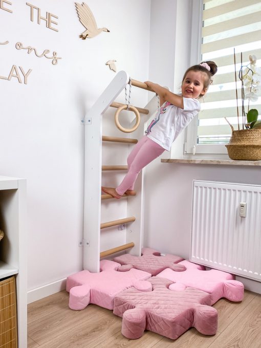 Wooden wall bars for Toddler, Learning SPACE