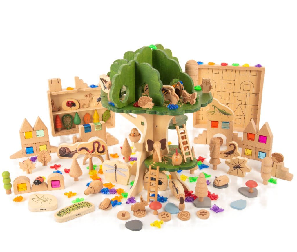 Woodland Adventure Play Bundle-Atelier,Dropship,Games & Toys,SCOTEXCEL,TickiT,Wooden Toys-Learning SPACE