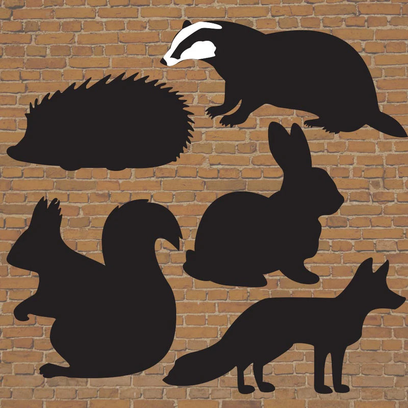 Woodland Animals Chalkboard, Learning SPACE