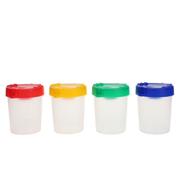 World of Colour Non-Spill Paint Pots – Pack of 4 x 250ml, Learning SPACE