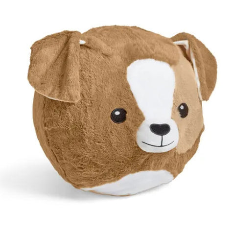 Yoga Ball Buddy with BubblePlush™ – Puppy or Penguin-Comfort Toys,Mindfulness,Movement Breaks,Plush-Puppy-96997-Learning SPACE