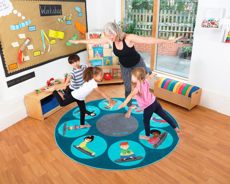 Yoga Position 2m Carpet, Learning SPACE