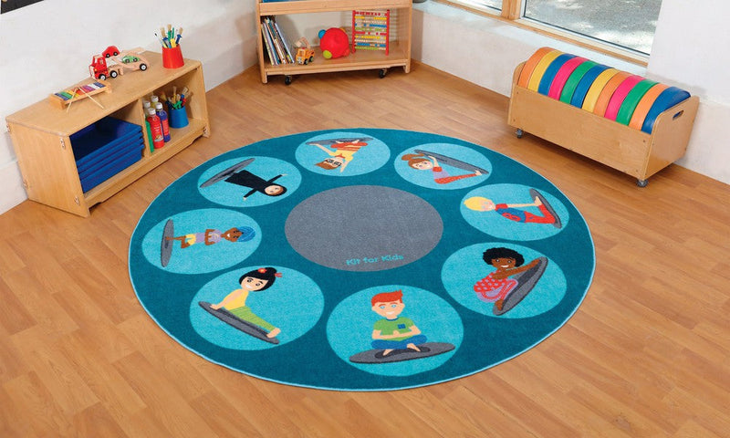Yoga Position 2m Carpet, Learning SPACE