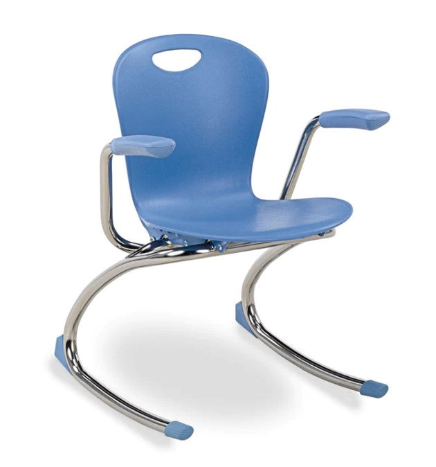 ZUMA® Rocker Chair with Arms - Large, Blue Learning SPACE