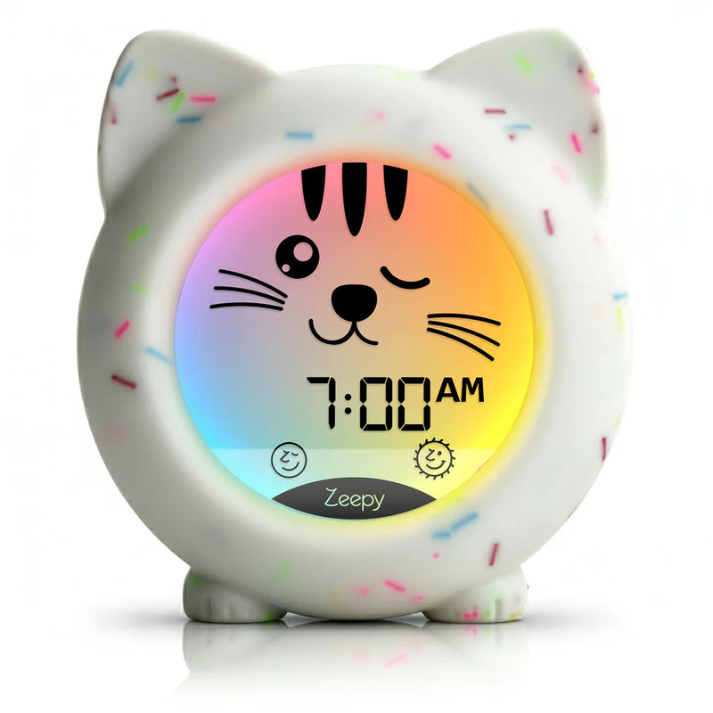 Zeepy 4 Phase Sleep Trainer Clock - Kip the Kitty, Learning SPACE