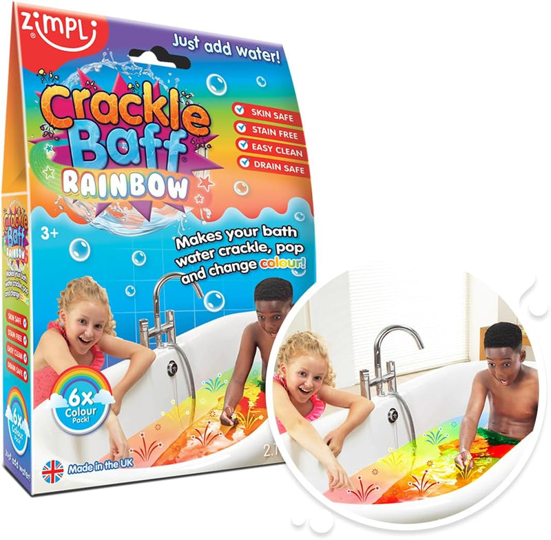 Zimpli Crackle Baff Rainbow, Learning SPACE