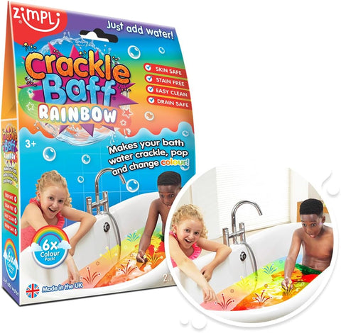 Zimpli Crackle Baff Rainbow, Learning SPACE