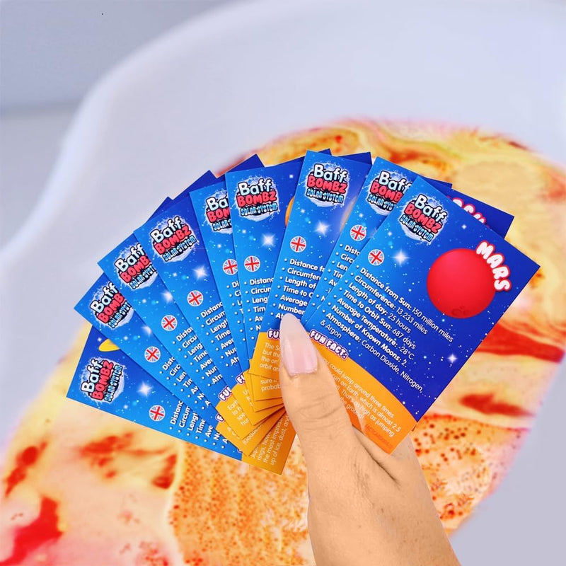 Zimpli Solar System Baff Bombz, Learning SPACE