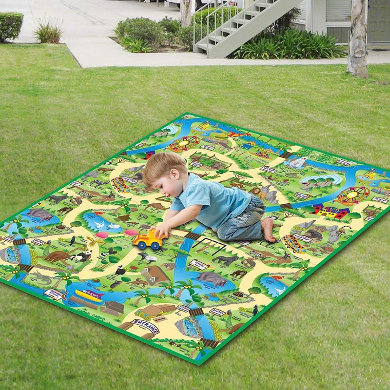 Zoo Park Play Mat (1M or 2M), Learning SPACE