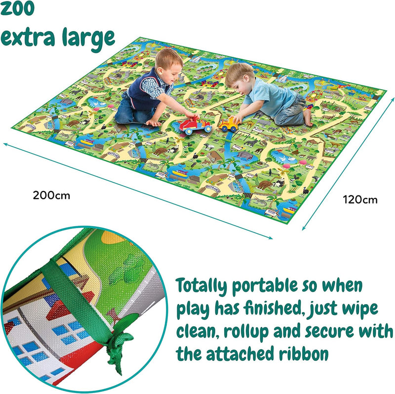 Zoo Park Play Mat (1M or 2M), Learning SPACE