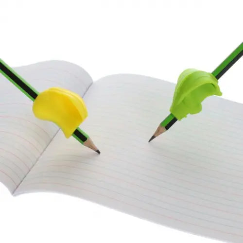 Clever Kids 6 Assorted Pencil Grips, Stationery Learning SPACE