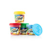 Play Dough with Mould Lid 4x140g Pots