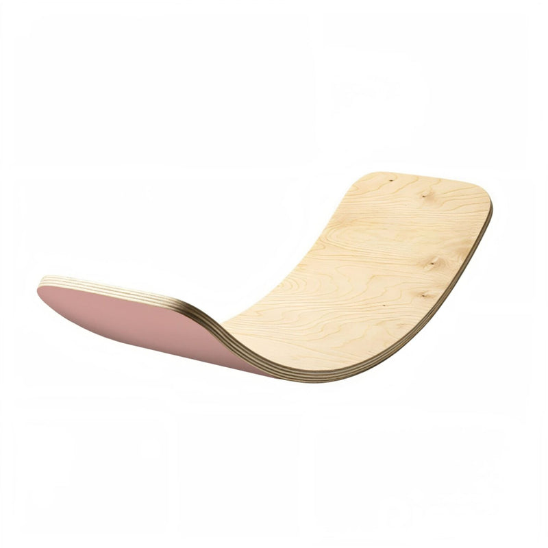 Wooden Balance Rocking Board, Salmon Base Learning SPACE