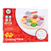 Wooden Cutting Pizza - Play Food-Bigjigs Toys, Early Years Maths, Fine Motor Skills, Games & Toys, Maths Toys, Play Food, Wooden Toys-Learning SPACE