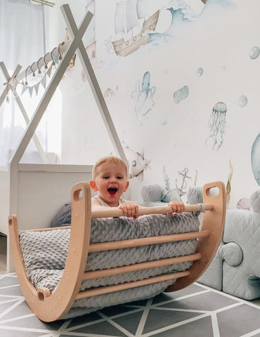 Blanket Add on For Wooden Rocker Board-AllSensory,Baby Sensory Toys,Bean Bags & Cushions,Proprioceptive,Sensory Processing Disorder,Wellbeing Furniture-Learning SPACE