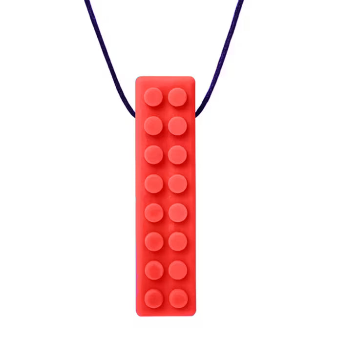 ARK Chewy Brick Stick® Necklace, Standard - Red Chew Aids Learning SPACE