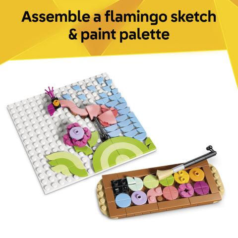 LEGO® Creator (31390) 3-in-1 Floral Art Decor Painting, Activity Toys Learning SPACE